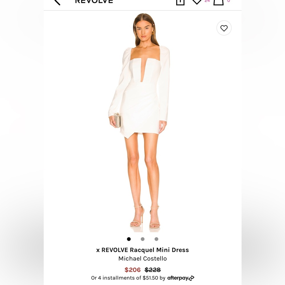Revolve Raquel Mini Dress by Michael Costello